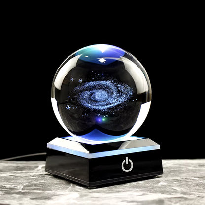 Astronomy 3D Solar System Ball Crystal Globe Planets Model Sphere Home Decoration Accessories