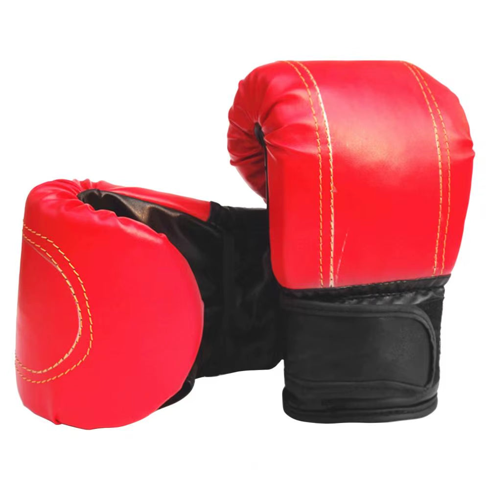 1 Pair High-Quality Boxing Gloves High Resilience Fine Workmanship Thickened Punching Bag Boxing Gloves