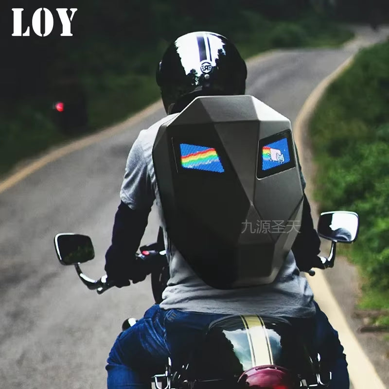 Travel Like a Pro: The LED Locomotive Backpack – Your Ultimate Techy Travel Buddy for Mischief and Mayhem!